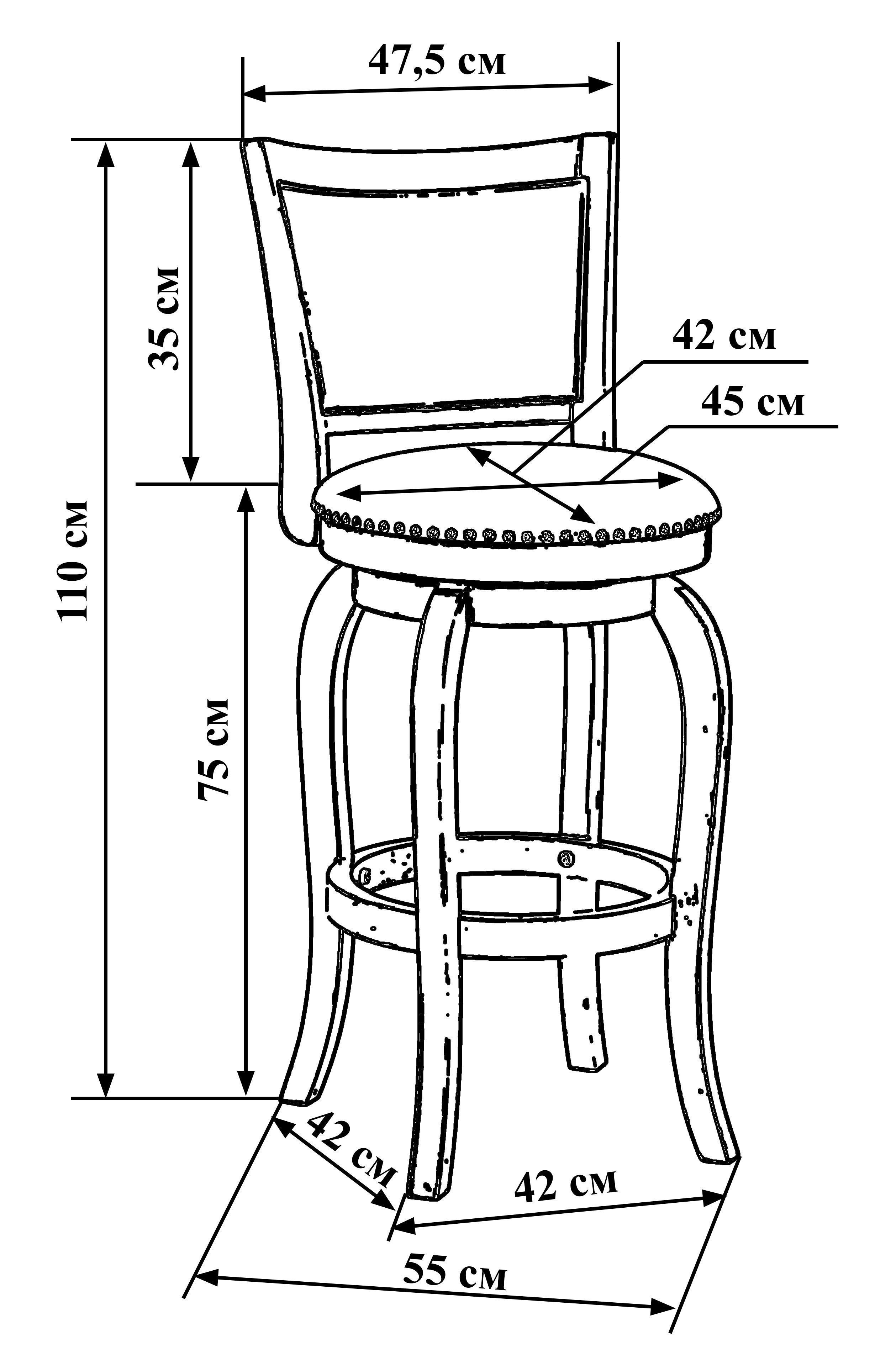 Чертеж стула. Барный стул LMB-1674. Стул деревянный барный крутящийся LMB-1674. Стул барный Dobrin LMB-1674. LMB 1672 табурет барный.