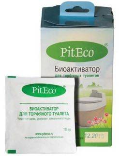 Биоактиватор Lex для торфяных туалетов Piteco 160 гр (6шт) В160